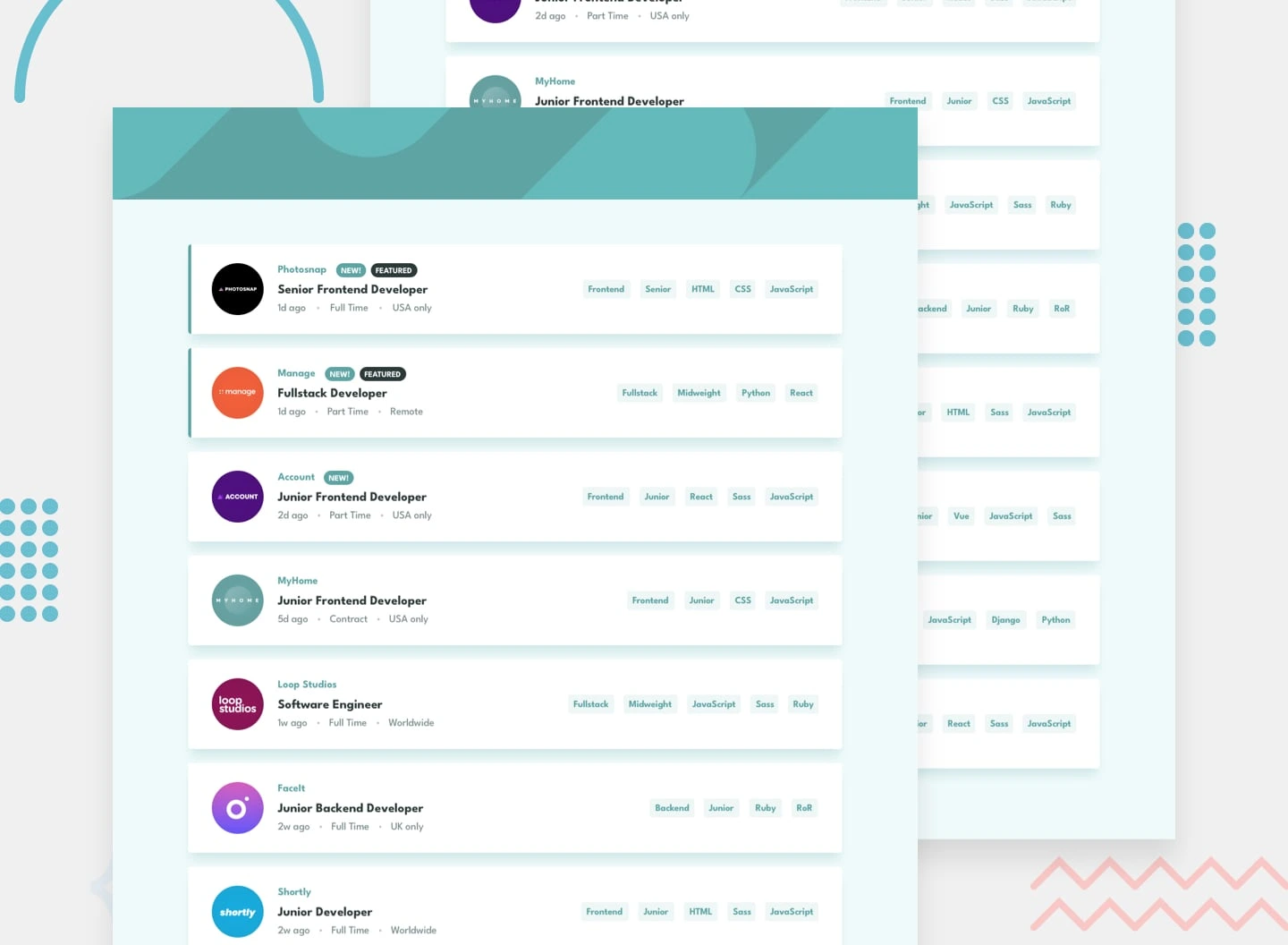 job listing project
